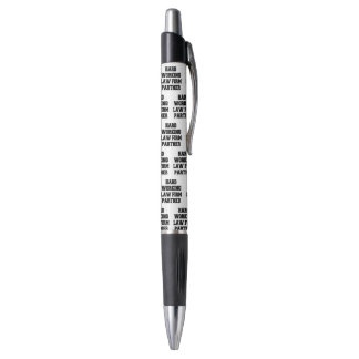 Caneta Sócio de Escritório de Advocacia Trabalhador