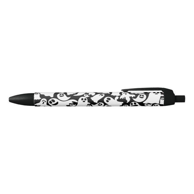 Caneta Spooky Ghost Black Ballpoint (parte de cima)