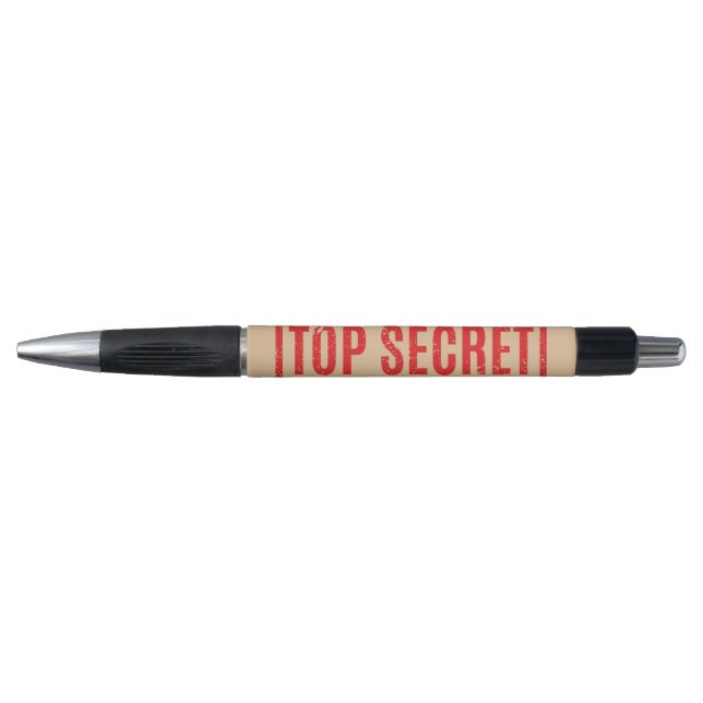 Caneta Stamped Top Secret Pen (Frente)