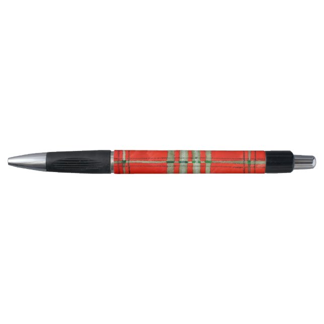 Caneta TARTÃ SCOTT VERMELHO Emmy Pen (Frente)