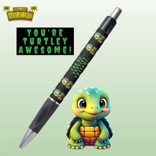 Caneta Tartaruga Única, Material Escolar de Tartaruga 🐢