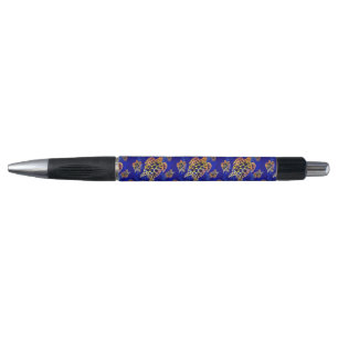 Caneta Tartarugas Marinhas Batik Arte Africana