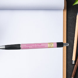 Caneta Telefone do nome do logotipo da empresa empresaria