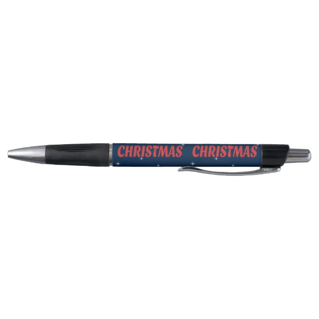 Caneta Tenha um Natal Holly Jolly (Parte Inferior)