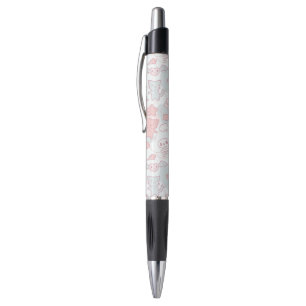 Caneta teste padrão do kawaii com doodle