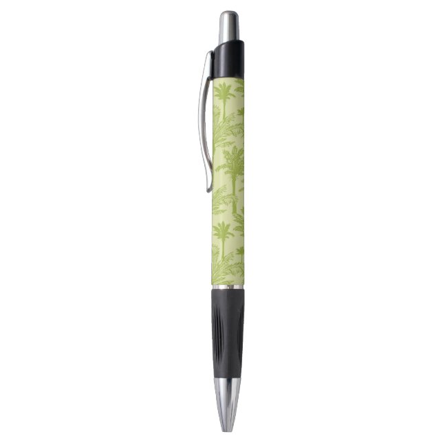 Caneta Teste padrão verde das palmeiras (Topo (Vertical))