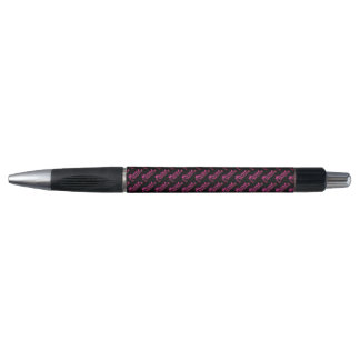 Caneta Texto da rainha do ginásio faux rosa-rosa-quente e