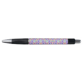 Caneta The pen features black accents and a click 