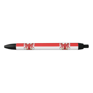 Caneta Tinta Preta Bandeira de Brandenburg