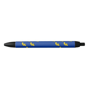 Caneta Tinta Preta Bandeira de Sussex