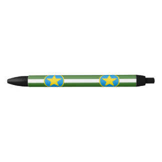 Caneta Tinta Preta da Bandeira da cidade de Jackso