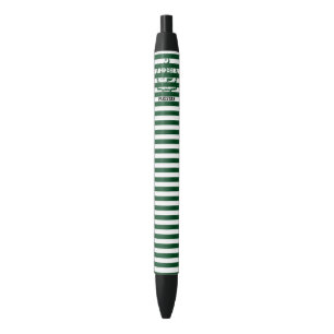 Caneta Tinta Preta Patriótica Fofa com Bandeira do