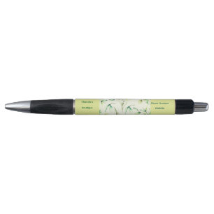 Caneta Verde Promocional para Negócios de Boutique