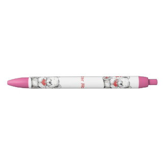Caneta Vermelha crayon nounours d'amour