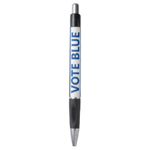 Caneta Vote Azul Candidato Democrata Nome Eleições 2026