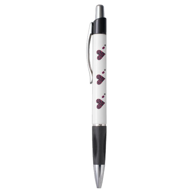 Caneta Zebra-heart (Topo (Vertical))