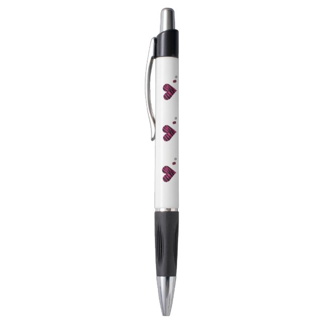 Caneta Zebra-heart (Topo (Vertical))