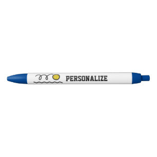 Canetas com logotipo personalizado de bola de pólo