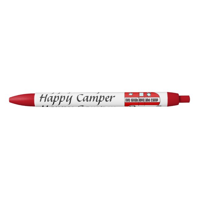 canetas de tinta "Happy Camper" (Frente)