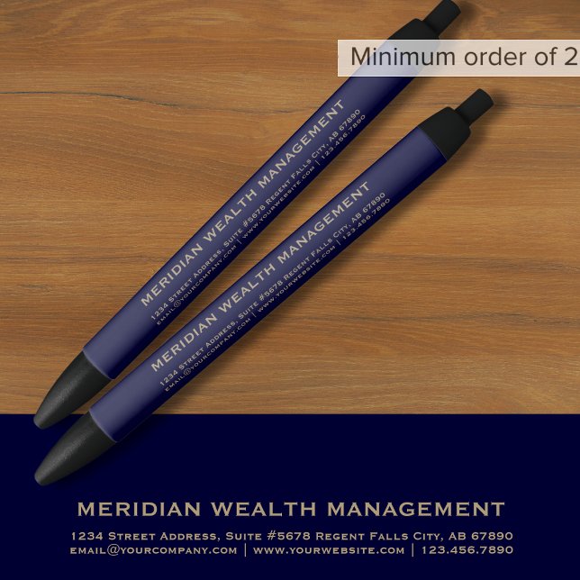 Canetas personalizadas para pequenas empresas (Criador carregado)