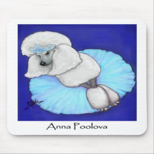 Caniche Mousepad de Anna Poolova