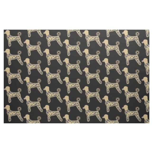 Caniches do tecido de algodão feitas sob encomenda (Fat Quarter)