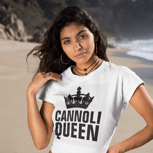 CANNOLI RAINHA LADIES T-SHIRTS