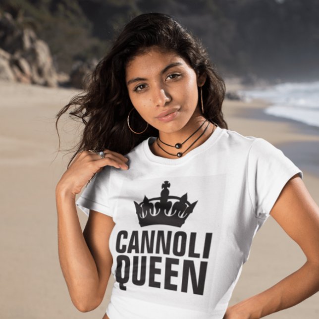 CANNOLI RAINHA LADIES T-SHIRTS (Criador carregado)