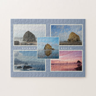 Cannon Beach Haystack Rock Oregon Quebra-cabeça