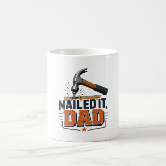 Cansei de Errar Pai Caneca de Café Engraçada com M