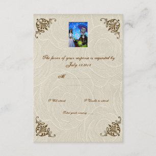 Cantada Day of the Dead Wedding RSVP