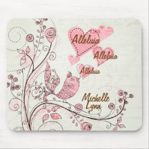 Cantando Bird Personalizar Mousepad