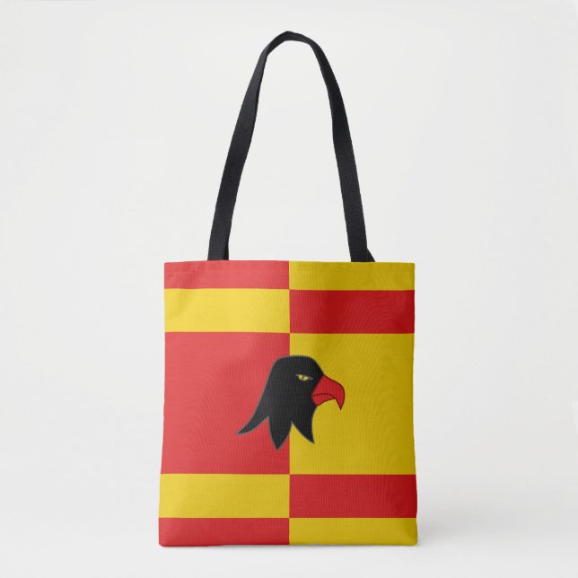 Cantão de Falconcree Populace Crachá Tote Bag (Frente)