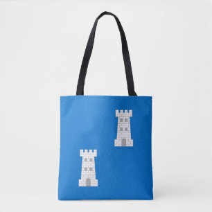 Cantão de Towers Populace Crachá Tote Bag