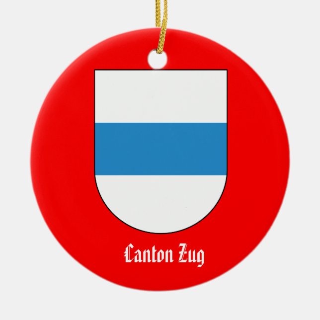 Cantão Zug*, enfeites de natal da suiça (Frente)