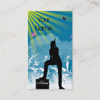 CANTE-LHE o cartão de visita ALTO