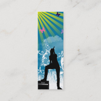 CANTE-LHE o cartão de visita magro ALTO