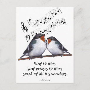 Cante Louvado A Deus: Dois Pássaros, Notas Musica