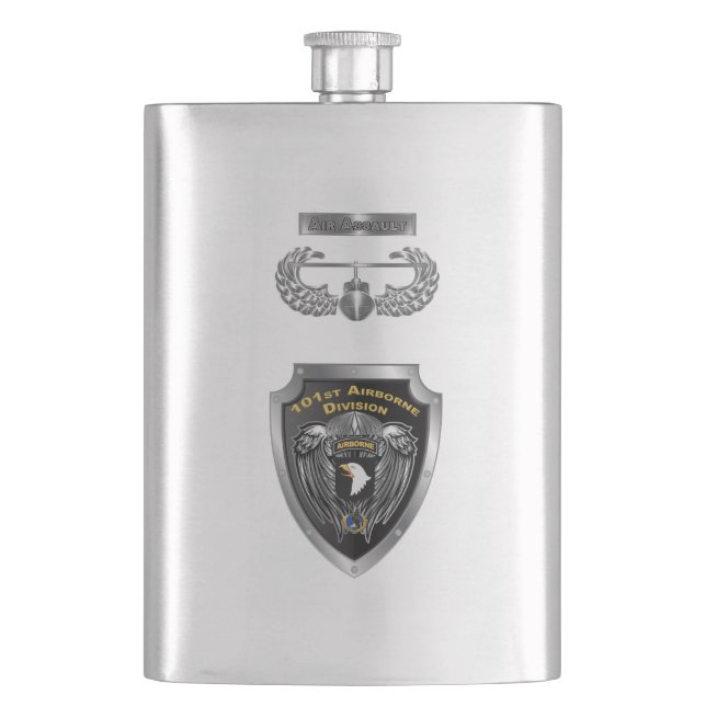 Cantil 101ª Divisão Aerotransportada Flask (Frente)