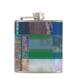 Cantil 1C9984DA Arte Glitch Distorção Digital Vaporwave