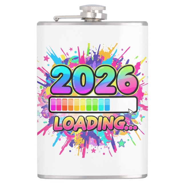 Cantil 2026 Loading... Progress Bar Sticker (Frente)