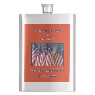 Cantil 250º Aniversário do Patriotic Flags dos EUA