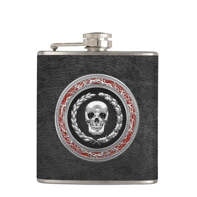 Cantil [400] Crânio de prata (Frente)