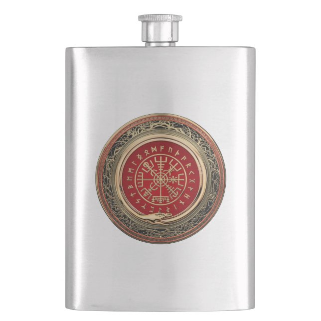 Cantil [400] Vegvisir - Bússola Dourada Mágica (Frente)
