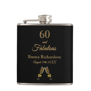 Cantil 60 fabuloso monograma chic de ouro negro de aniver