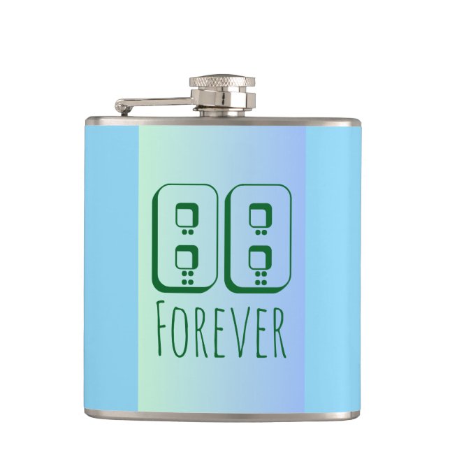 Cantil 88 Forever Vinyl Wrapped Flask (Frente)