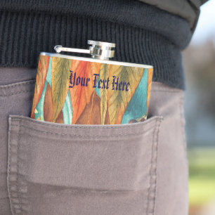 Cantil a folha do outono colore a arte moderna estilizado