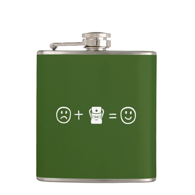 Cantil A mochila te deixa feliz (Frente)