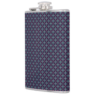 Cantil A stylish flask with a geometric pattern 