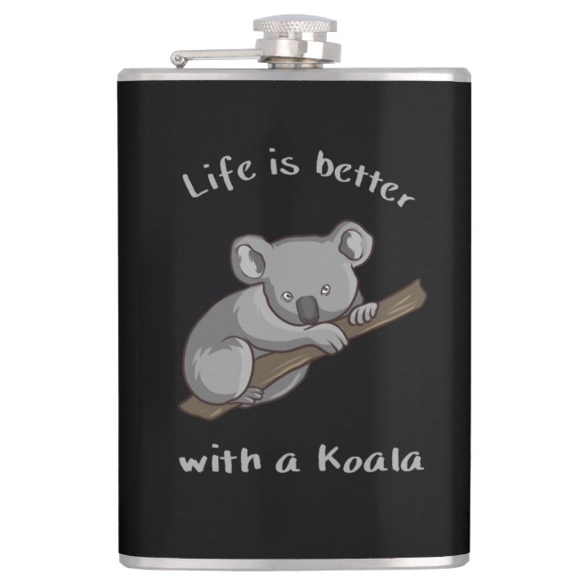Cantil A Vida É Melhor Com Koala (Frente)